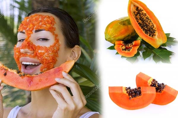 mascarilla facial de papaya